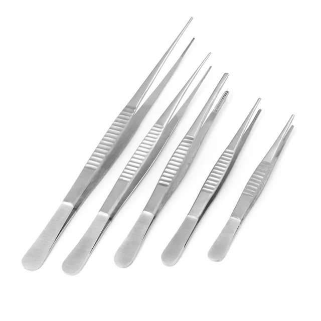 Debakey Atraumatic Tissue Forceps Vascular Procedures Surgical Tweezers