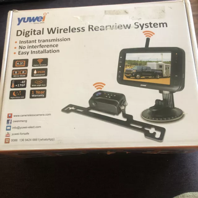  Yuwei Digital Wireless Backup Camera System Kit