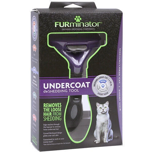 New FURminator Undercoat DeShedding Tool Small Cat Short Hair SEALED Ships Free