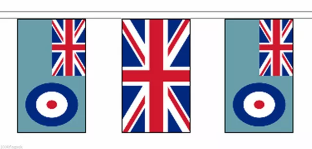 Royal Air Force RAF Friendship Flag Bunting - 5m With 14 Flags
