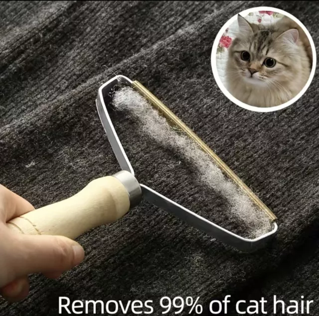 Hair Removal Comb Brush Cleaning Tool For Dog Cat Pet Brush Grooming Portable