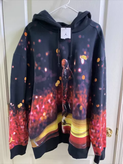Men Nike Air Jordan Jumpman Michael Jordan Fleece Pullover Hoodie 3XL NEW