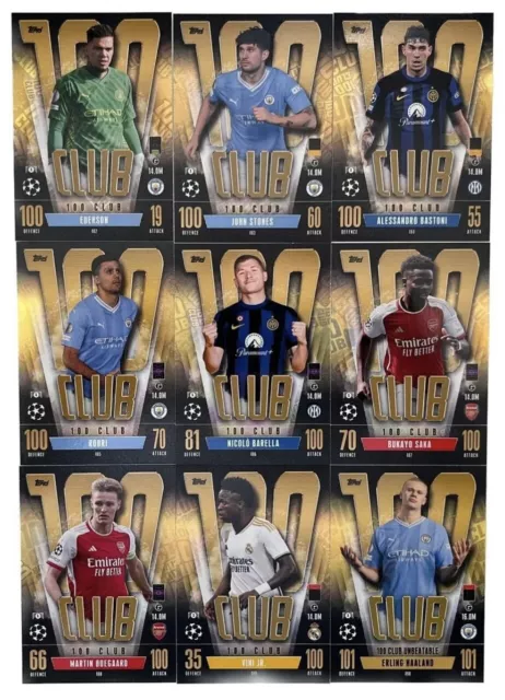 Match Attax Cards 23/24 Champions League 2023/2024 - Choose Complete Sets