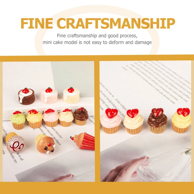 48 Pcs Kitchen Cookware Playset Simulation Cake Fruitcakes House