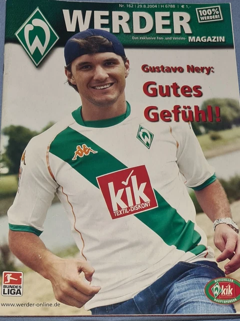2004/05 1.BUNDESLIGA SV Werder Bremen VFL Wolfsburg EUR 1,00