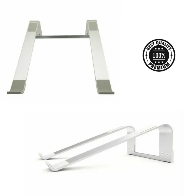 Portable Aluminium Laptop Stand 11"-17" Tray Holder Riser For iPad MacBook Au