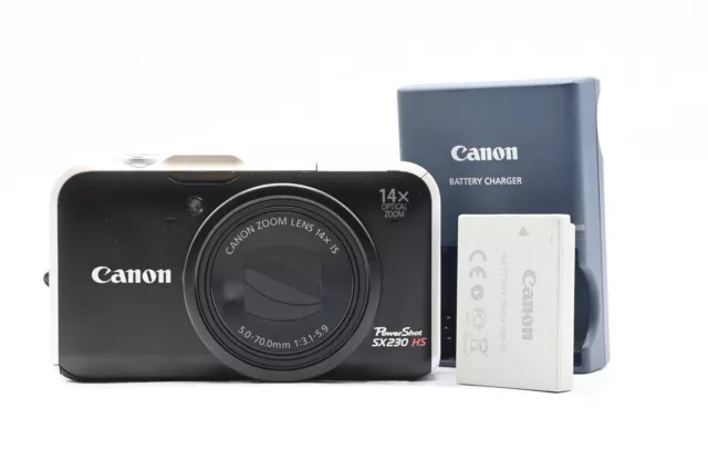 Canon PowerShot SX230 HS 12.1MP Digital Camera w/14x Zoom #654