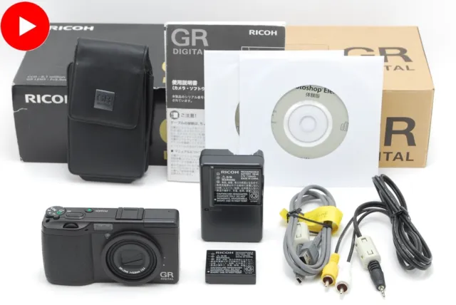 [TOP MINT] RICOH GR DIGITAL 8.1MP Digital Compact Camera in Box From JAPAN