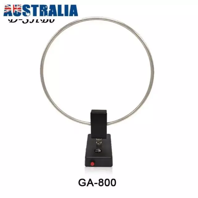 GA-800 Active Loop Antenna Shortwave Antenna 10KHz-159MHz HF Antenna for Radios