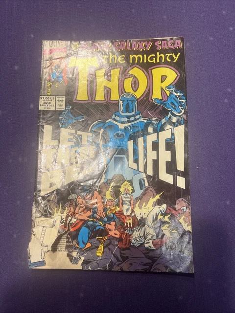 Marvel Comics THOR #424 early Oct