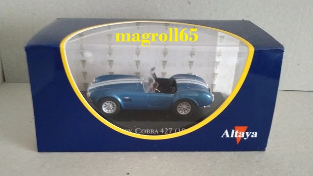Modèle Réduit Altaya 1:43 Shelby AC Cobra 427 1965 - Métal - Neuf - Collection American Cars