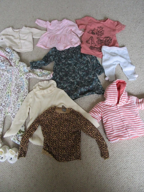Big Bundle Of Baby Girls Clothes Newborn To 3 Years (Mini Zara, Next, Baby Gap)+ 6