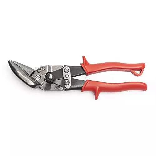 Crescent 9-1/4" Metalmaster Offset Straight and Left Cut Aviation Snips - M6R...