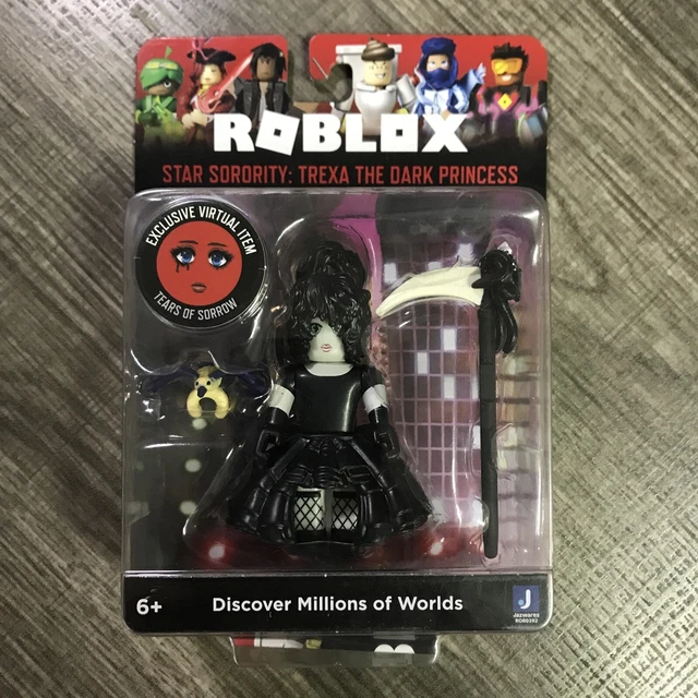 ROBLOX STAR SORORITY TREXA The Dark Princess Tears of Sorrow Face Code