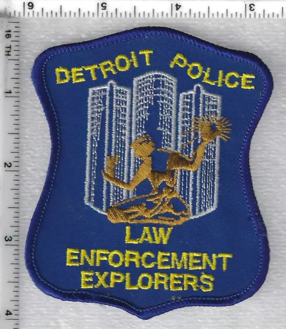 Detroit Police (Michigan)  Law Enforcement Explorers Shoulder Patch