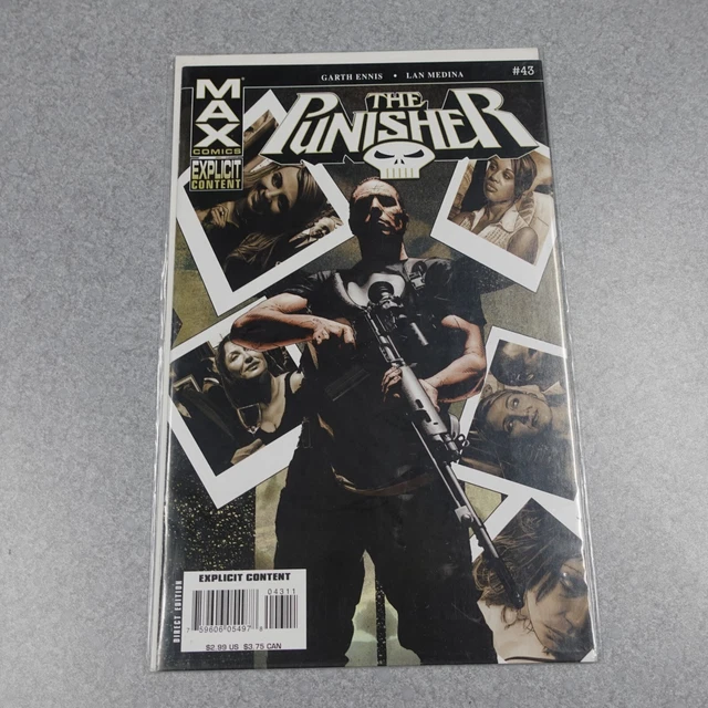The Punisher Max Comics Issue 43 Marvel Comic Book BAGGED AND BOARDED