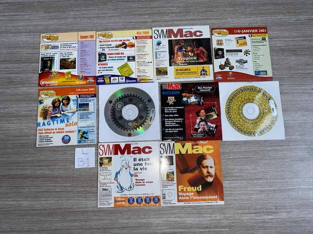 Lot De 21 CD-Rom Magazines PC - Jeux, Démos, Logiciels Dont Quake, Blood | Occasion Bon état
