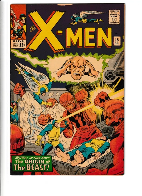 X-Men  #15 (1963)  8.5  Ow/W Pages  Beautiful High Grade (Really)