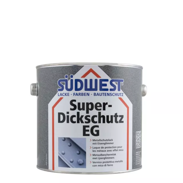 Südwest Super protezione spesso CE DB703 2,5 L mica ferro vernice protettiva metallo