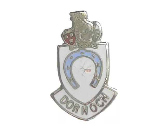 Dornoch Quality Enamel Lapel Pin Badge