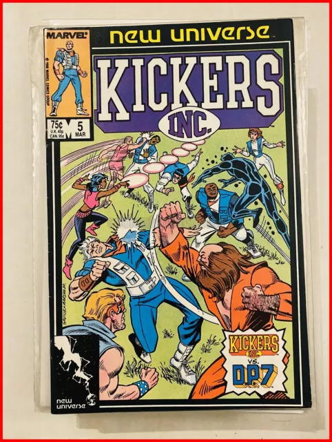 Marvel Comics - Kickers, Inc. #5 - 1987-03-01