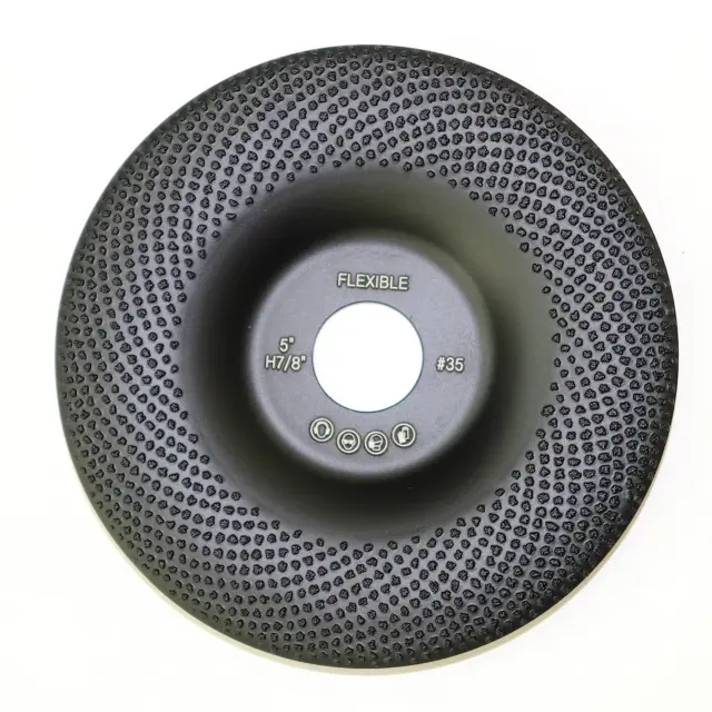 Flexible 5" Diamond Cup Grinding Polishing Disc Wheel with RCD Newest Technology