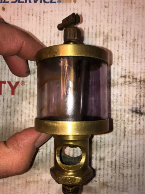 GB Essex Brass Co Oiler 2 Hit Miss Engine 11-17-19