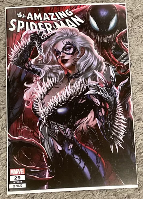 Marvel AMAZING SPIDERMAN #29 (2023) ARIEL DIAZ Trade Dress VARIANT VENOMIZED