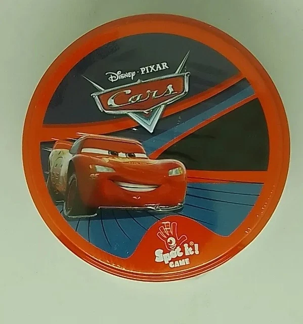 DOBBLE - DISNEY Pixar Cars Spot It Party Card Game - 2-8 Players - Ages ...