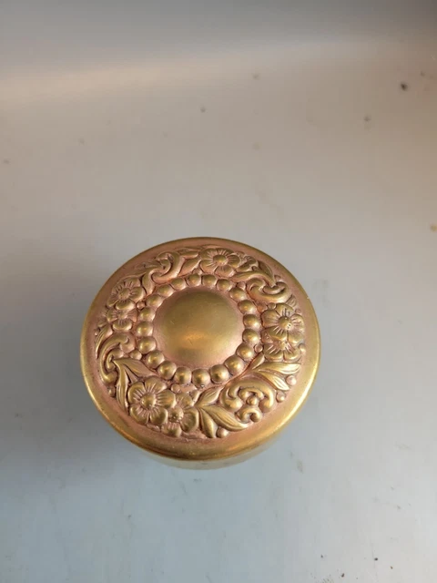 Victorian Ornate Brass Door Knob vintage