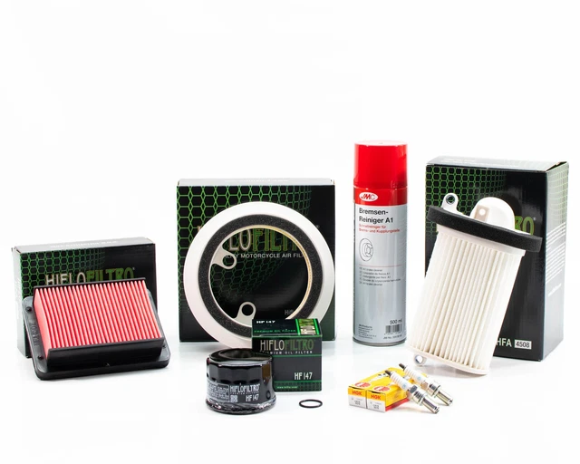 Kit Entretien Yamaha T-max 500 2008-2011 - Filtre Air, Huile 10W40, Bougie IPONE - Neuf