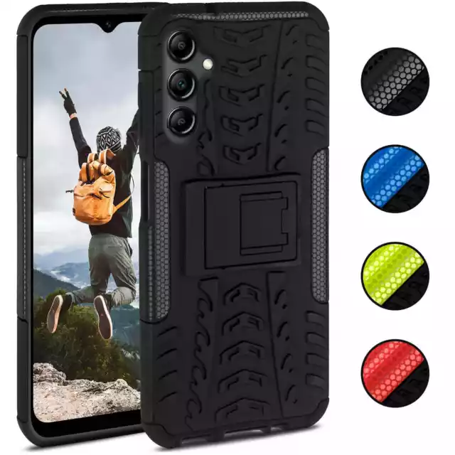 Panzer Hülle für Samsung Galaxy A14 (4G/5G) Outdoor Schutzhülle Case Back Cover