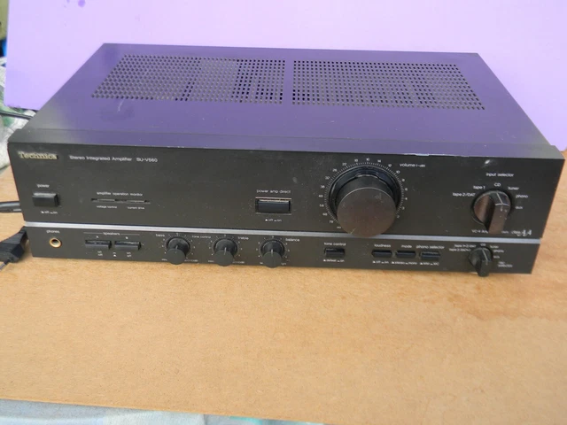 Ampli Technics SU-V560 (Hifi, Vintage, Occasion, Fonctionnel)