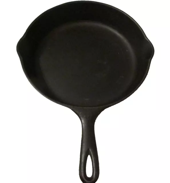 Vintage Wagner Ware Sydney - O Cast Iron Frying Pan/Skillet 8" Double Spout 1058 2