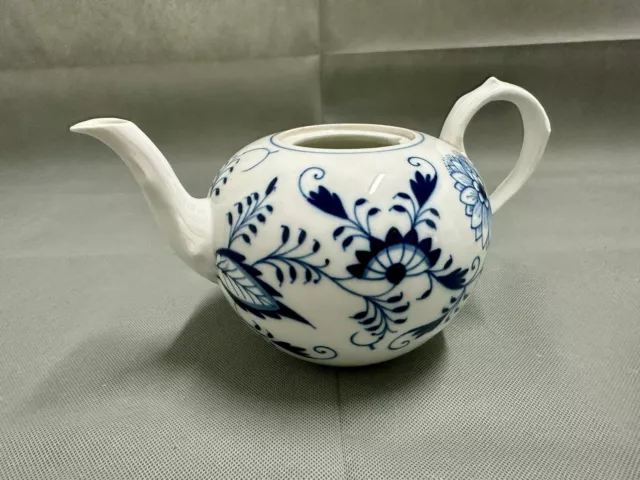 Teiera modello cipolla Meissen senza coperchio