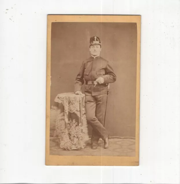 CDV Foto kuk Soldat - Wien 1880