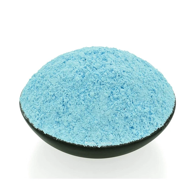 Polvo turquesa natural puro genuino producido a partir del suroeste de Estados Unidos...