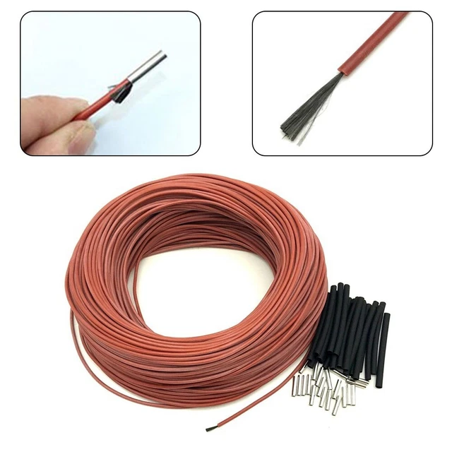Efficient and Comfortable Infrared Heating with 6K Carbon Fiber Floor Cable