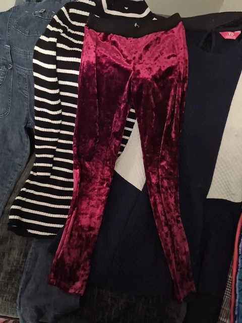 7 x pacchetto articoli ragazze età 9 - 10 anni.  Abito, gonna, top, maglione. Joblot 5