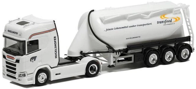 Scania 4er TL 420 camion + remorque Megaliner Van Wieren (NL