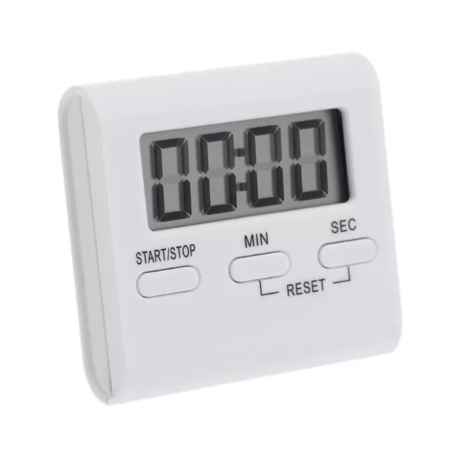 LCD Digital Large Kitchen Cooking Timer Count-Down Up Clock Loud Alarm Magnetic