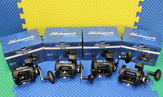 SHAKESPEARE ATS LINECOUNTER Trolling Reel 2BB ATS30LCX 1366926 4-Pack  $169.95 - PicClick
