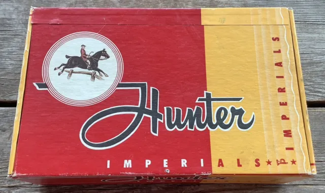 Hunter Imperial Cigar Box Vintage 5 Cents Factory #110 Florida