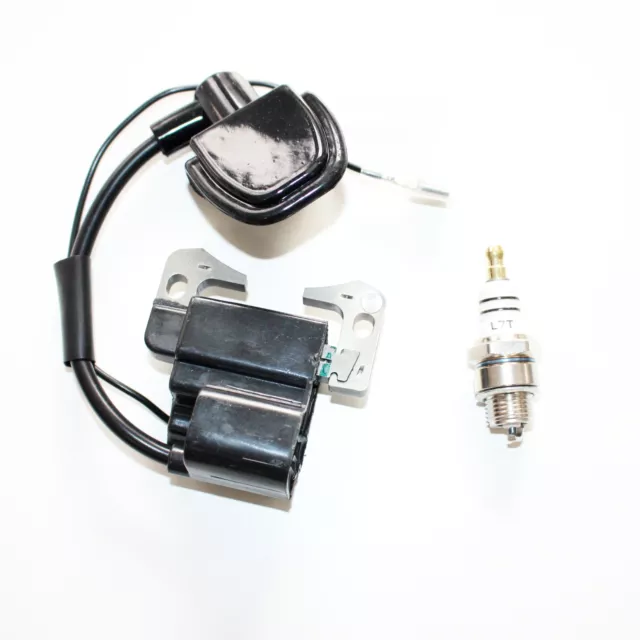 Ignition Coil (T025) + L7T Spark Plug 43cc 47cc 49cc Mini PIT Pocket Quad Dir...