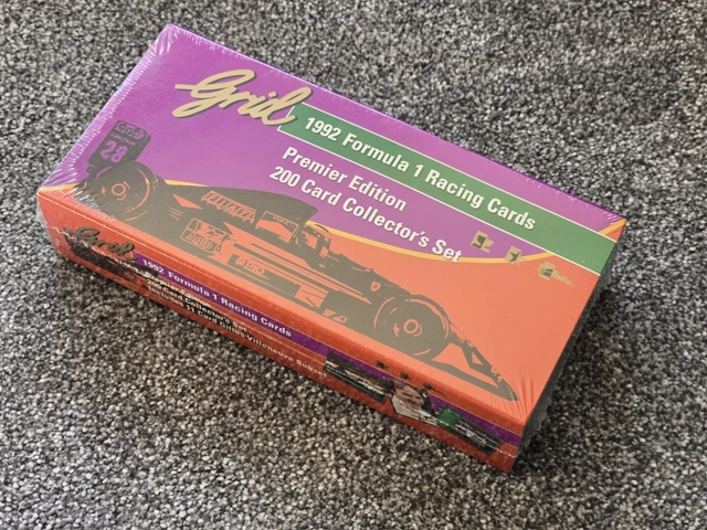 Grid 1992 Formula 1 Racing Cards 200枚セット Grid 1992 Formula 1 Racing Cards Premier Edition 200 Card