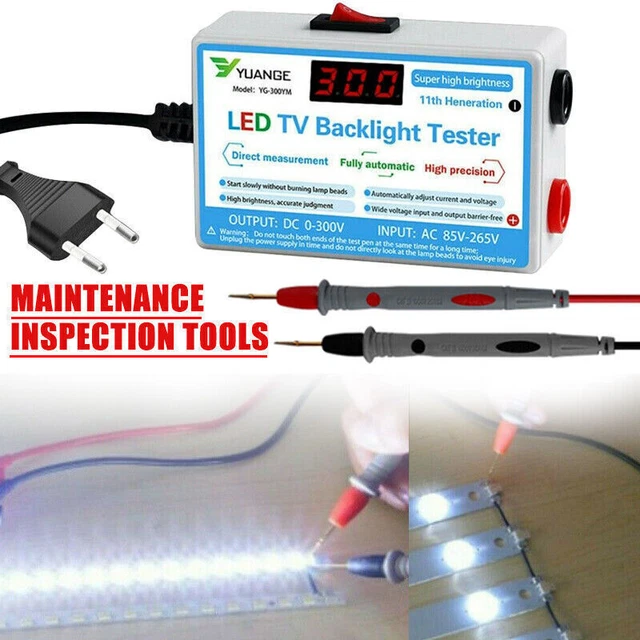 0-300V Home LED TV Tester Output Backlight Lamp Bead LCD Digital Display EU Plug