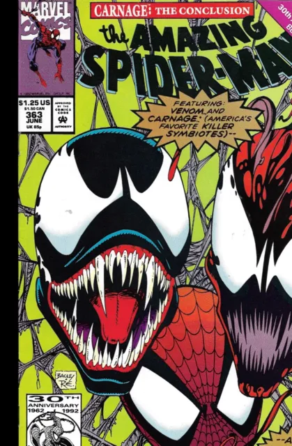 1992 Marvel Comics Amazing Spider-Man #363  Carnage - Venom -