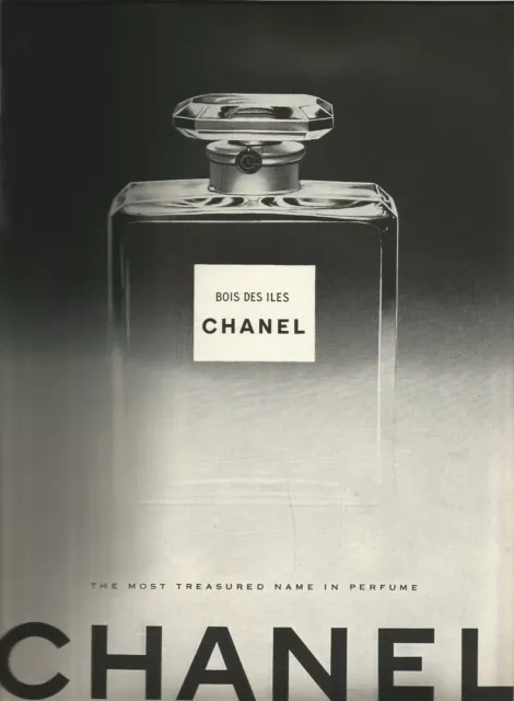 50'S CHANEL 'BOIS des Iles' Perfume Ad 1950 $9.50 - PicClick