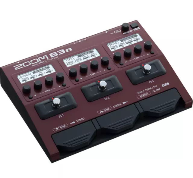 Zoom B3N Bass Guitar Multi-Effect Processor