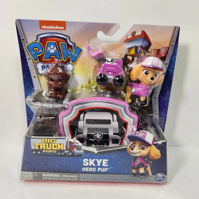 NICKELODEON PAW PATROL Skye Hero Pup Big Truck Pups Pink Rescue Animal